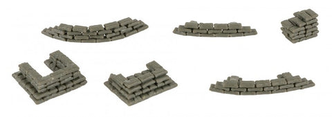 Faller 144121 HO/OO Gauge Military Sandbags (200) Kit V