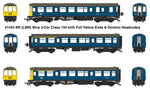 Heljan 1453 OO Gauge Class 104 3 Car DMU M50436/M59141/M50488 BR Blue FYE