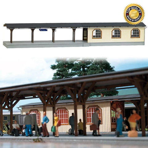 Busch 1467 HO/OO Gauge Train Platform with Underpass Adorf Kit