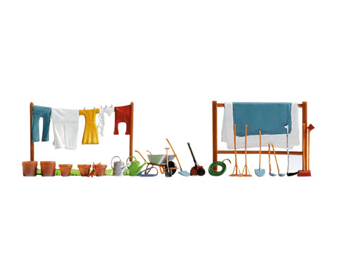 Noch 14800 HO/OO Gauge Garden Accessories