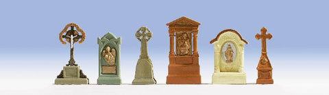 Noch 14871 HO/OO Gauge Gravestones Figure Set