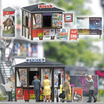 Busch 1494 HO/OO Gauge Kiosk Kit
