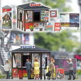Busch 1494 HO/OO Gauge Kiosk Kit