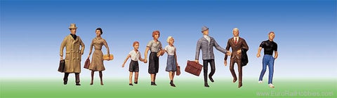 Faller 150502 HO/OO Gauge Traveller Figures