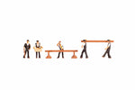 Noch 15051 HO/OO Gauge Carpenters (5) and Accessories Figure Set