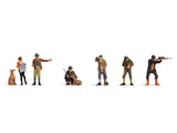 Noch 15059 HO/OO Gauge Hunters and Foresters Figures