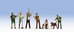 Noch 15060 HO/OO Gauge Hunters & Lumberjacks Figure Set