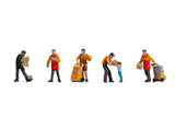 Noch 15069 HO/OO Gauge Parcel Carrier Figures