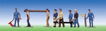 Faller 151000 HO/OO Gauge Tracklayers Figures