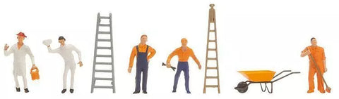 Faller 151091 HO/OO Gauge Road Workers Figures