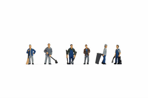 Noch 15116 HO/OO Gauge Caretakers (6) Figure Set