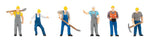 Faller 151612 HO/OO Gauge Road Building Workers