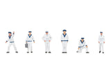 Faller 151749 HO/OO Gauge Sailors (6) Figure Set
