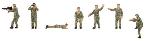 Faller 151751 HO/OO Gauge Soldiers In Training Figure Set
