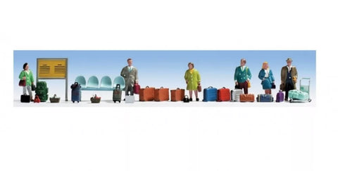 Noch 15221 HO/OO Gauge Travellers & Accessories Figure Set