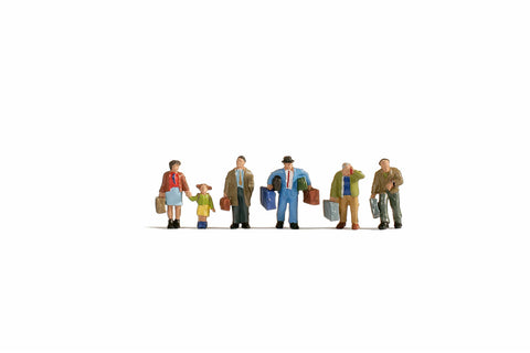 Noch 15224 HO/OO Gauge Passengers (6) Figure Set