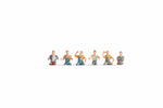 Noch 15244 HO/OO Gauge Truck Drivers (3) and Mates (3) Figure Set