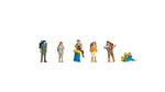 Noch 15247 HO/OO Gauge Backpackers (6) Figure Set