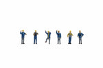 Noch 15279 HO/OO Gauge Railway Shunters (6) Figure Set