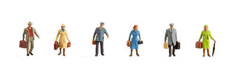 Faller 153044 HO/OO Gauge Traveller Figures