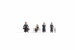 Noch 15400 HO/OO Gauge Nuns (4) and Children (2) Figure Set