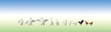Faller 154010 HO/OO Gauge Hens & Geese