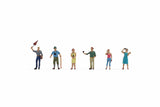 Noch 15472 HO/OO Gauge Travel Group/Tourists (6) Figure Set