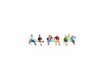 Noch 15540 HO/OO Gauge Seated People (6) Figure Set