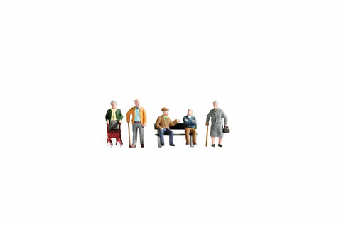 Noch 15551 HO/OO Gauge Senior Citizens Figures