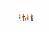 Noch 15592 HO/OO Gauge Parents (4) and Children (3) Figure Set