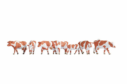 Noch 15726 HO/OO Gauge Cows (Brown & White)