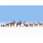 Noch 15742 HO/OO Gauge Alpine Animals Figure Set