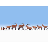 Noch 15742 HO/OO Gauge Alpine Animals Figure Set