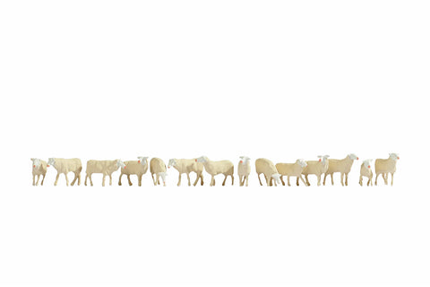 Noch 15749 HO/OO Gauge Sheep (14) Figure Set