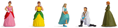 Noch 15807 HO/OO Gauge Cinderella Figure Set