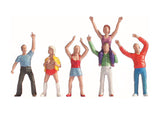 Noch 15840 HO/OO Gauge Fans Figures (6)