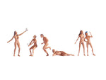 Noch 15844 HO/OO Gauge Nudists (6) Figure Set