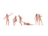 Noch 15844 HO/OO Gauge Nudists (6) Figure Set