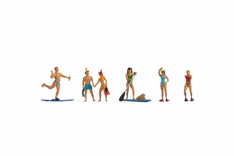 Noch 15854 HO/OO Gauge Water Sports Figures Set