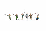Noch 15892 HO/OO Gauge Fishermen (6) Figure Set