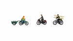 Noch 15902 HO/OO Gauge Cyclists Figures