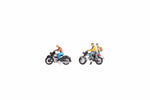 Noch 15904 HO/OO Gauge Motorcyclists