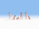 Noch 15958 HO/OO Gauge Nude Models Figures (6)