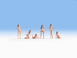 Noch 15958 HO/OO Gauge Nude Models Figures (6)