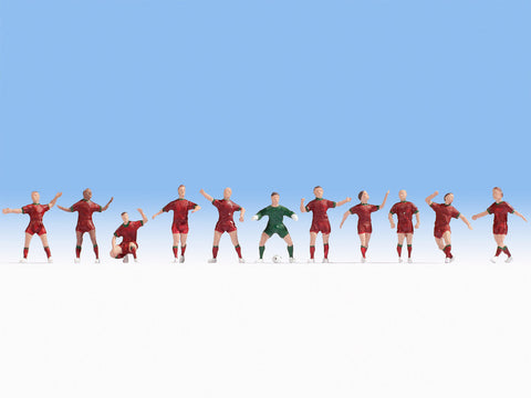 Noch 15981 HO/OO Gauge Portuguese Football Team Figures
