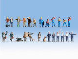 Noch 16109 HO/OO Gauge At Work XL Figure Set