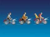 Noch 17001 HO/OO Gauge Illuminated Cyclists (3) Figure Pack