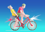 Noch 17571 HO/OO Gauge Cyclist with 2 Illuminated Lights
