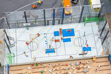 Faller 180354 HO/OO Gauge Sports Hall Gym Equipment Set Kit