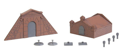 Faller 180387 HO/OO Gauge Well and Spring Protections Kit